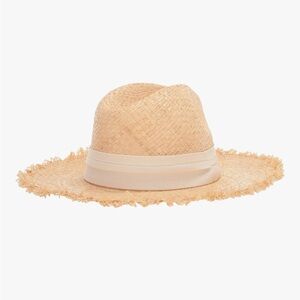 Michael Stars Trilby Wide Brim Boater Straw Hat